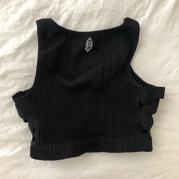 Free People high neck sports bra - Picture 2 of 5